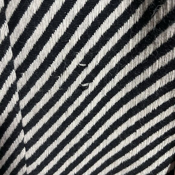 Scotch & Soda Women Stripe Wool Blend Peacoat 1 (Large) - Picture 5 of 9